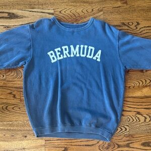 Blue Bermuda Sweatshirt